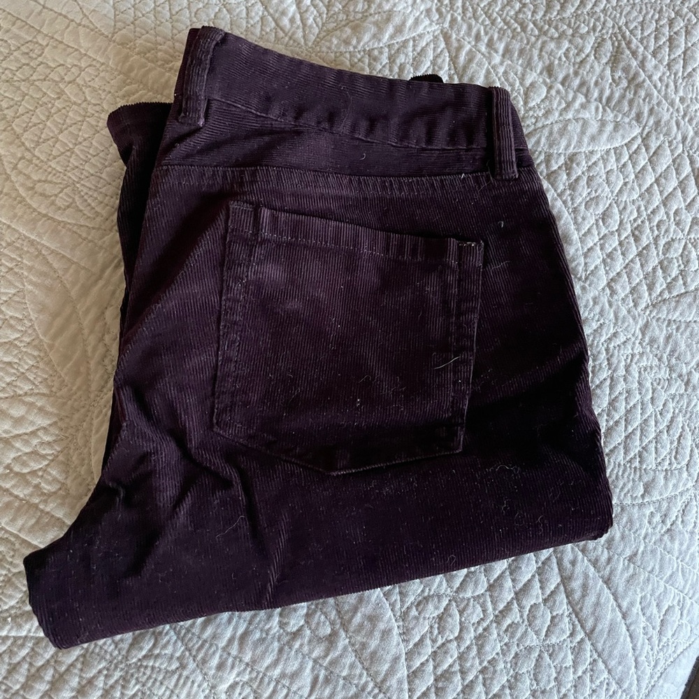 JCrew 10 tall straight leg cords - Picture 4 of 4
